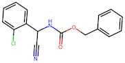 Benzyl N-[(2-Chlorophenyl)(cyano)methyl]carbamate