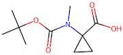 1-((tert-Butoxycarbonyl)(methyl)amino)cyclopropane-1-carboxylic acid