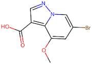 6-Bromo-4-methoxypyrazolo[1,5-a]pyridine-3-carboxylic acid