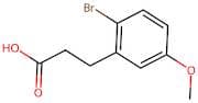3-(2-Bromo-5-methoxyphenyl)propanoic acid