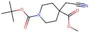 1-(tert-Butyl) 4-methyl 4-(cyanomethyl)piperidine-1,4-dicarboxylate
