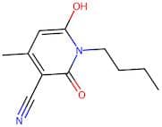 1-Butyl-1,2-dihydro-6-hydroxy-4-methyl-2-oxo-3-pyridinecarbonitrile