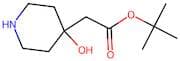 tert-Butyl 2-(4-hydroxypiperidin-4-yl)acetate