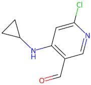 6-Chloro-4-(cyclopropylamino)nicotinaldehyde