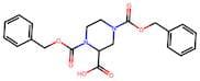 1,4-Bis((benzyloxy)carbonyl)piperazine-2-carboxylic acid