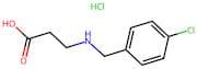 3-{[(4-chlorophenyl)methyl]amino}propanoic acid hydrochloride