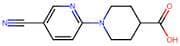1-(5-Cyano-2-pyridinyl)-4-piperidinecarboxylic acid