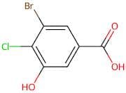 3-Bromo-4-chloro-5-hydroxybenzoic acid