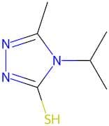 5-Methyl-4-isopropyl-4H-1,2,4-triazole-3-thiol