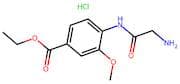 Ethyl 4-(2-aminoacetamido)-3-methoxybenzoate hydrochloride