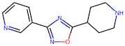 3-[5-(Piperidin-4-yl)-1,2,4-oxadiazol-3-yl]pyridine