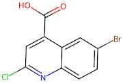 6-Bromo-2-chloroquinoline-4-carboxylic acid