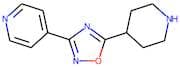 4-[5-(Piperidin-4-yl)-1,2,4-oxadiazol-3-yl]pyridine