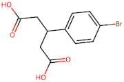 3-(4-Bromophenyl)pentanedioic acid