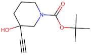 tert-Butyl 3-ethynyl-3-hydroxypiperidine-1-carboxylate
