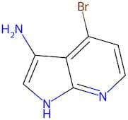 1H-Pyrrolo[2,3-b]pyridin-3-amine, 4-bromo-