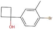 1-(4-Bromo-3-methylphenyl)cyclobutanol