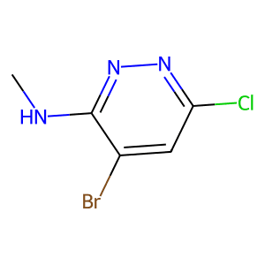 4-Bromo-6-chloro-N-methylpyridazin-3-amine