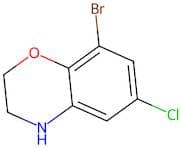 8-Bromo-6-chloro-3,4-dihydro-2H-benzo[b][1,4]oxazine