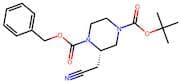 1-Benzyl 4-(tert-butyl) (S)-2-(cyanomethyl)piperazine-1,4-dicarboxylate