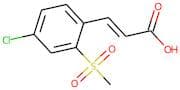 (2E)-3-[4-Chloro-2-(methylsulphonyl)phenyl]acrylic acid