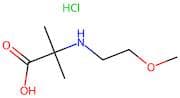 2-((2-Methoxyethyl)amino)-2-methylpropanoic acid hydrochloride