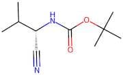 Tert-butyl (S)-(1-cyano-2-methylpropyl)carbamate