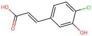 (E)-3-(4-Chloro-3-hydroxyphenyl)acrylic acid