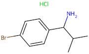 1-(4-Bromophenyl)-2-methylpropan-1-amine hydrochloride