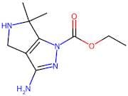 Ethyl 3-amino-6,6-dimethyl-5,6-dihydropyrrolo[3,4-c]pyrazole-1(4H)-carboxylate
