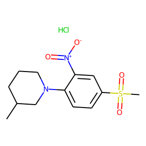 1-(4-Methanesulphonyl-2-nitrophenyl)-3-methylpiperidine hydrochloride