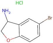 5-Bromo-2,3-dihydrobenzofuran-3-amine hydrochloride