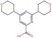 2,6-Di(morpholin-4-yl)pyrimidine-4-carboxylic acid