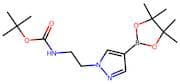 tert-Butyl (2-(4-(4,4,5,5-tetramethyl-1,3,2-dioxaborolan-2-yl)-1H-pyrazol-1-yl)ethyl)carbamate