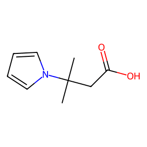 3-Methyl-3-(1H-pyrrol-1-yl)butanoic acid
