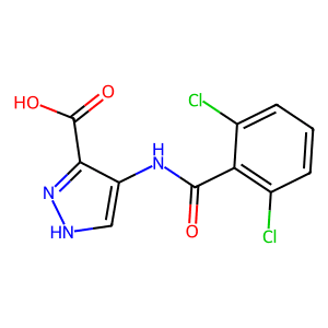4-(2,6-Dichlorobenzamido)-1H-pyrazole-3-carboxylic acid