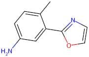 4-Methyl-3-(1,3-oxazol-2-yl)aniline