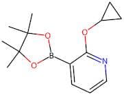 2-Cyclopropoxy-3-(4,4,5,5-tetramethyl-1,3,2-dioxaborolan-2-yl)pyridine