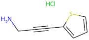 3-(Thiophen-2-yl)prop-2-yn-1-amine hydrochloride
