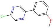 2-Chloro-5-(3-methoxyphenyl)pyrazine