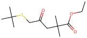 Ethyl 5-(tert-butylthio)-2,2-dimethyl-4-oxopentanoate