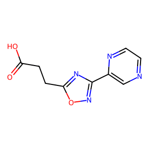 3-[3-(Pyrazin-2-yl)-1,2,4-oxadiazol-5-yl]propanoic acid