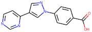 4-(4-Pyrimidin-4-yl-1H-pyrazol-1-yl)benzoic acid