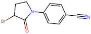 4-(3-Bromo-2-oxopyrrolidin-1-yl)benzonitrile