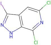 5,7-Dichloro-3-iodo-1H-pyrazolo[3,4-c]pyridine