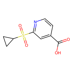 2-(Cyclopropylsulfonyl)isonicotinic acid