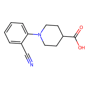 1-(2-Cyanophenyl)piperidine-4-carboxylic acid