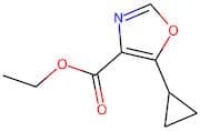 Ethyl 5-cyclopropyloxazole-4-carboxylate