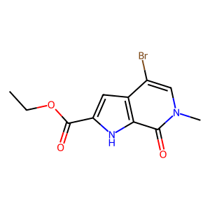 Ethyl 4-bromo-6-methyl-7-oxo-6,7-dihydro-1H-pyrrolo[2,3-c]pyridine-2-carboxylate