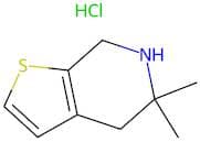 5,5-Dimethyl-4,5,6,7-tetrahydrothieno[2,3-c]pyridine hydrochloride
